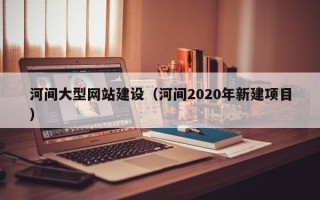 澧县河间大型网站建设（河间2020年新建项目）